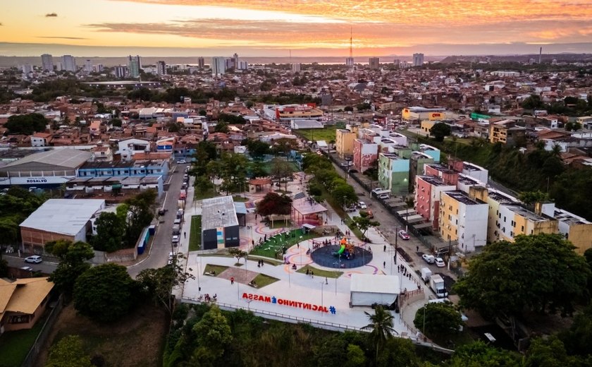 Revitalização do Mirante do Jacintinho resgata lazer, esporte e convivência para a comunidade
