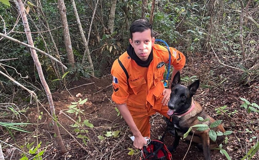 Corpo de Bombeiros localiza cadáver em área de mata em Coqueiro Seco