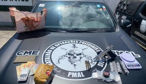 Bope prende homem com arma, drogas e dinheiro durante operação