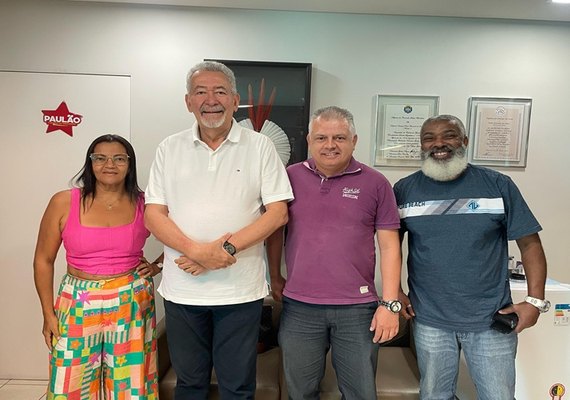 Sintufal se reúne com o deputado Paulão e pede apoio para aprovação da LOA