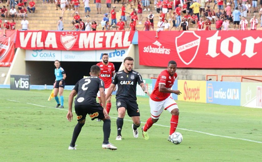 Vila Nova e Ponte Preta ficam no 0 a 0 pela Série B