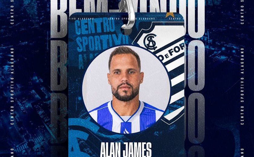 CSA contrata o atacante Alan James, ex-CSE e CRB, de 28 anos