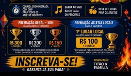Primeira Corrida da Fogueira será realizada em Paulo Jacinto no dia 7 de junho
