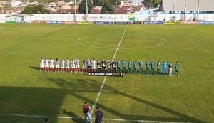 Coruripe perde pênalti e empata com o CEO pelo Campeonato Alagoano