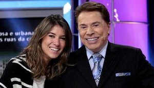 Filha de Silvio Santos se atrapalha em programa e leva bronca do pai