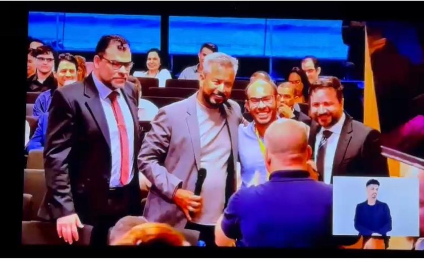 Rogério Siqueira representa o ASA em evento com ministro do Tribunal Superior do Trabalho