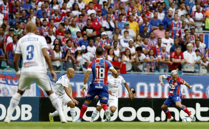 CSA perde para o Bahia por 1x0 e passa mais uma rodada na vice-lanterna