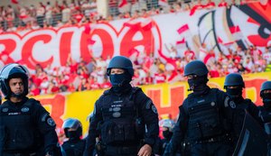 PM define planejamento para segurança da partida entre CRB e Figueirense nesta quarta em Maceió