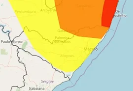 Inmet alerta para ventos fortes e baixa umidade em cidades do Sertão de Alagoas nesta quinta-feira (6)