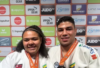 Com mais dois pódios, Brasil encerra Grand Prix de judô com seis medalhas