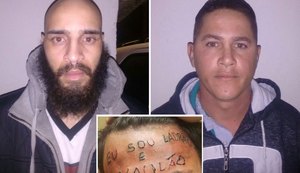 Justiça mantém prisão de dupla que torturou e tatuou testa de menor