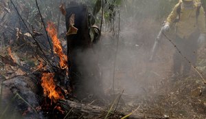 Operação contra incêndios na Amazônia pode ser prorrogada por um mês