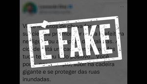 É falso! Prefeitura de Maceió não negligenciou limpeza de galerias pluviais