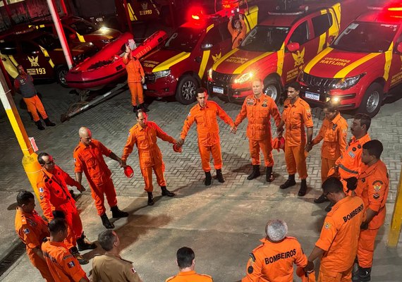 Mais bombeiros militares alagoanos são enviados pelo governo do estado ao RS