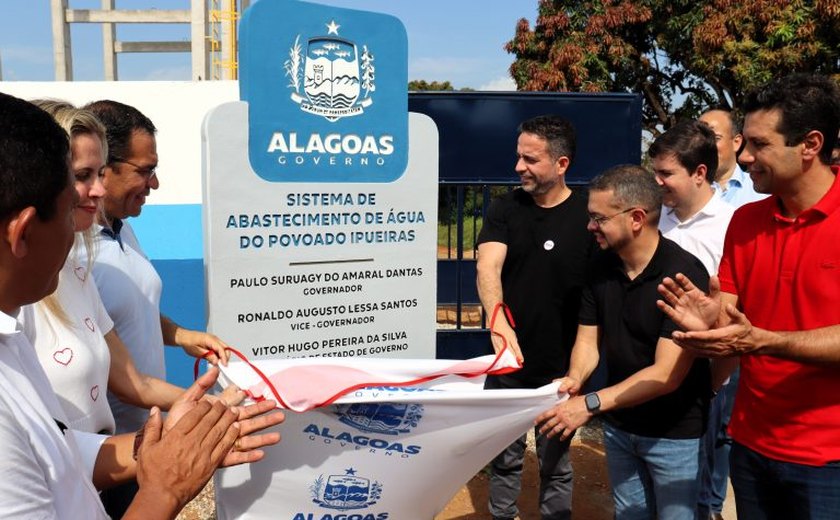 Governo e Casal inauguram sistema de abastecimento de água em Estrela de Alagoas