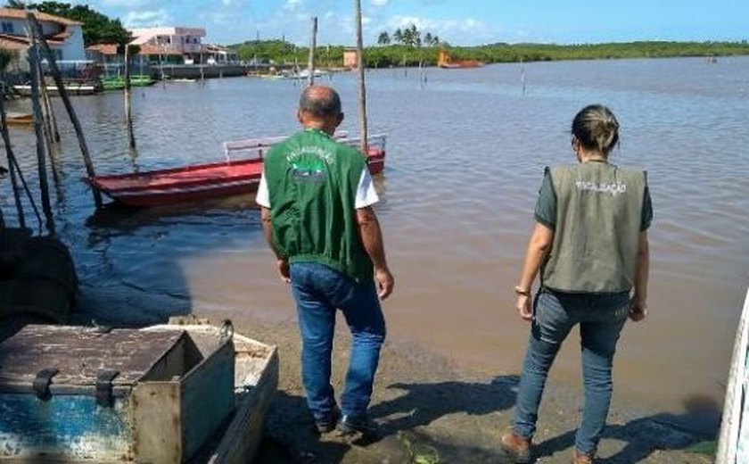 IMA investiga mortandade de peixes no município de Porto de Pedras