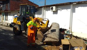Sudes recolhe mais de 1.900 toneladas de resíduos em bairros banhados pela Lagoa Mundaú