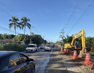 BRK inicia implantação de adutora na AL-101 Norte