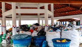 Plastitroque em Coqueiro Seco coleta quase 2 toneladas de resíduos plásticos