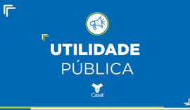 Casal efetua reparos na adutora que abastece Flexeiras nesta quarta-feira (14)
