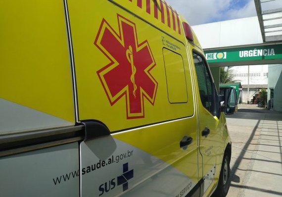 Vítima de espancamento em Arapiraca é transferida para o HEA