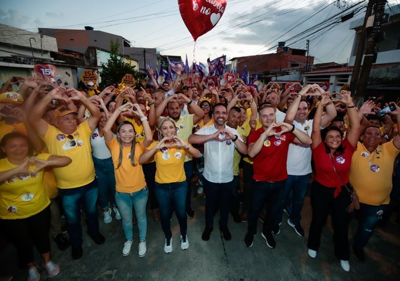 Paulo faz primeira grande caminhada em Maceió