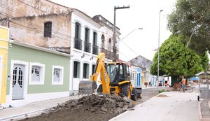 O Centro voltou a viver: prefeito Bocão inicia obras do “Revitaliza Marechal