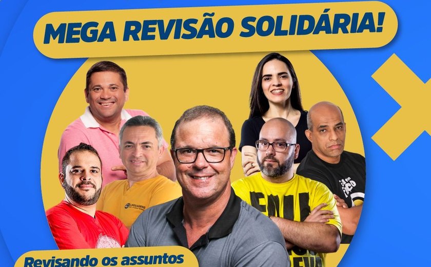 Aulão Solidário ajuda a preparar alunos para as provas do Enem