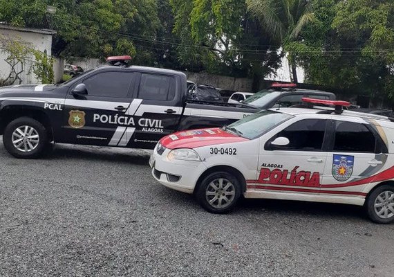 Operação conjunta cumpre mandados e prende em Maceió acusado de assaltos no Pilar