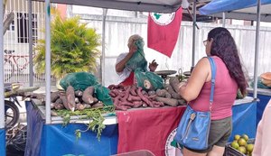 MST inicia Feira da Reforma Agrária em São Luís do Quitunde