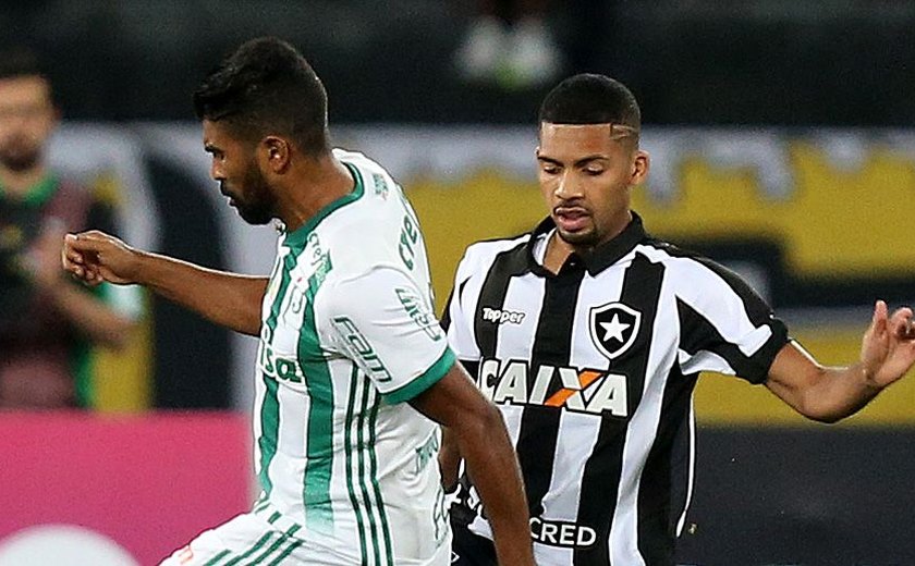 Palmeiras vence o Botafogo e mantém quarto lugar na tabela