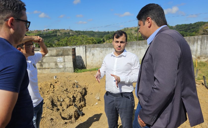 Defensoria Pública inspeciona obras no Cemitério Divina Pastora