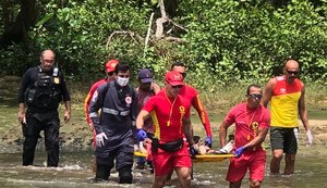Vídeo: mulher agredida em região de mangue é resgatada em Jacarecica