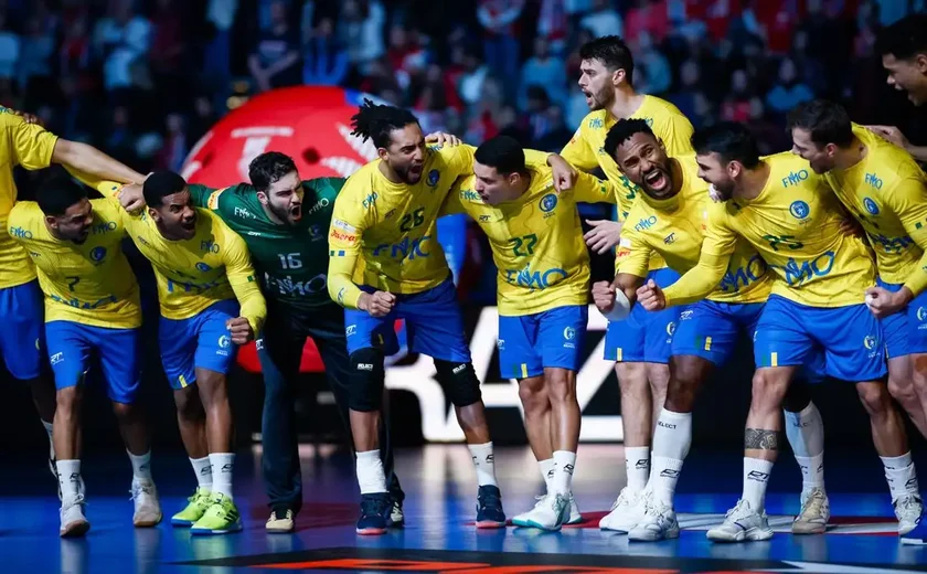 Brasil derrota EUA e avança à 2ª fase do Mundial de Handebol masculino