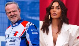 Rubens Barrichello anuncia término com Cíntia Chagas após um mês de namoro