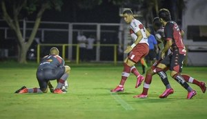 CRB é derrotado pelo Vitória por 2 a 1 pela Copa do Nordeste