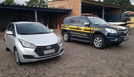 PRF recupera carro locado há três anos e motorista é detido por apropriação indébita