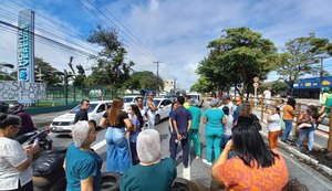 Trabalhadores do Hospital  Veredas entram no 7º dia de greve por atraso de salários e férias