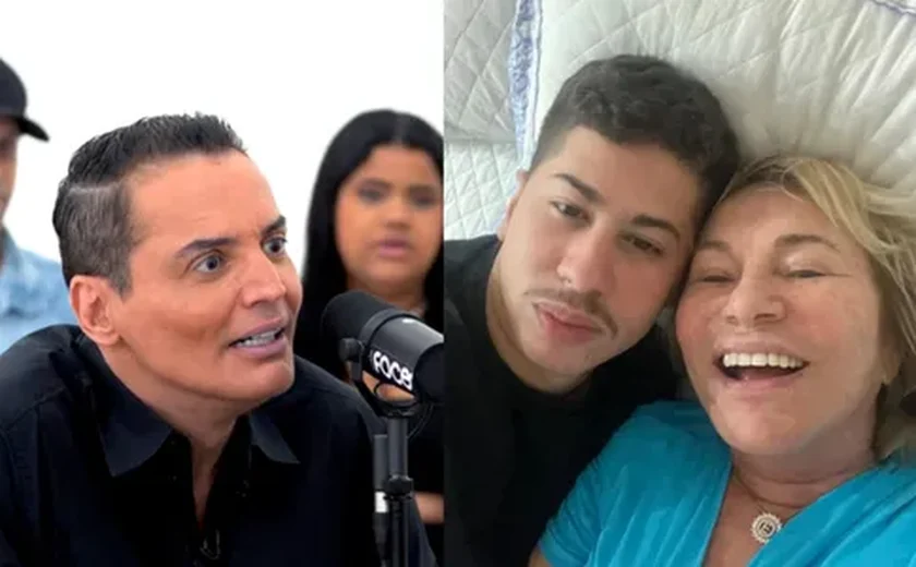 Quem é Noé, namorado da mãe de Eliana, 63 anos mais novo que ela, que chocou jornalista Leo Dias