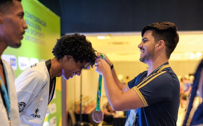 Estudante da Uncisal conquista medalha de bronze no taekwondo na seletiva mundial dos JUBs 2023