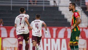 CRB vence o Sampaio Corrêa e assume a liderança do Grupo B da Copa do Nordeste