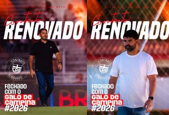 CRB confirma permanência de Eduardo Barroca e Ari Barros para a temporada 2026