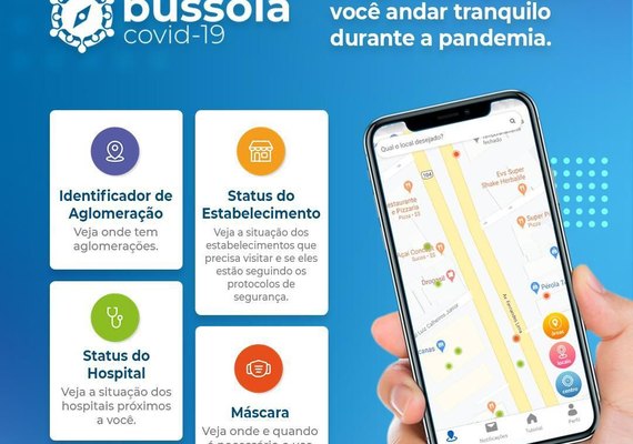 Aplicativo desenvolvido em AL fornece informações gratuitas sobre medidas sanitárias