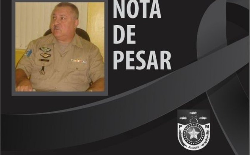PM de Alagoas emite nota para comunicar morte de ex-comandante