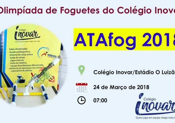 Estudantes disputam primeiro Campeonato de Foguete de Atalaia