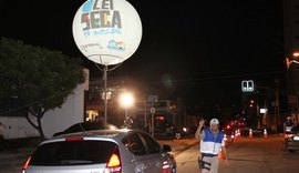 Lei Seca registra 7.829 infrações de trânsito em Alagoas