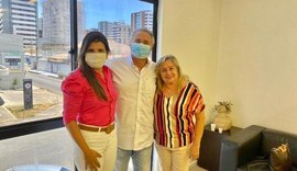 Marcela Barros discute propostas para Novo Lino com o senador Renan Calheiros