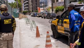 DMTT recolhe mais de 700 cones utilizados irregularmente para reservar vagas em Maceió
