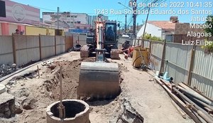 BRK estuda solução para rede coletora de esgoto da Rua Soldado Eduardo dos Santos