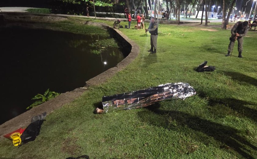 Corpo de homem é encontrado boiando na Lagoa da Anta, em Maceió